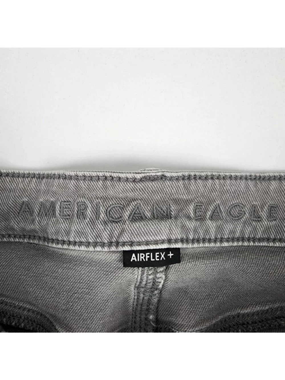 American Eagle Jeans Mens 32x34 Airflex+ Gray Stretch Denim